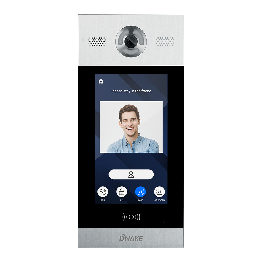 Door Phone System - 10.1” Facial Recognition Android Doorphone – DNAKE