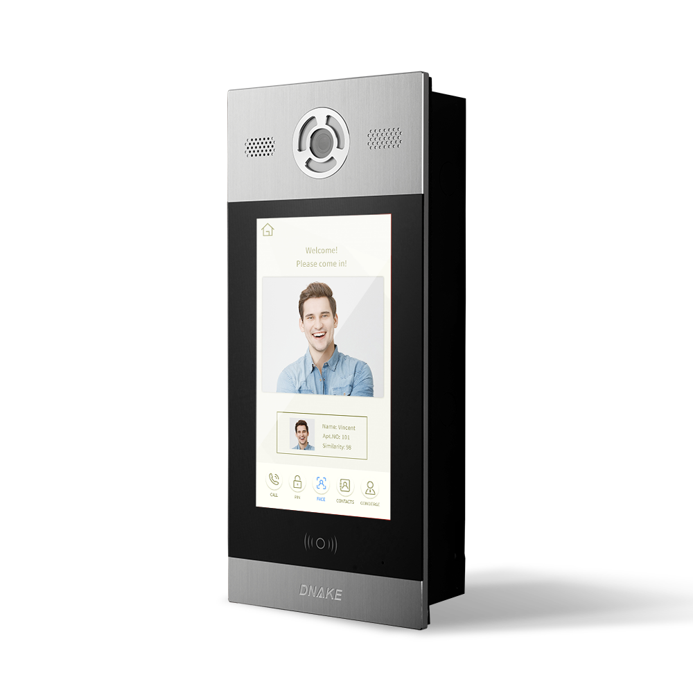 Video Door Intercom - 10.1” Facial Recognition Android Doorphone – DNAKE Featured Image