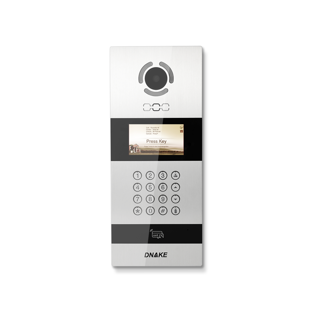 Wireless Intercom Doorbell - 4.3” Facial Recognition Android Doorphone – DNAKE