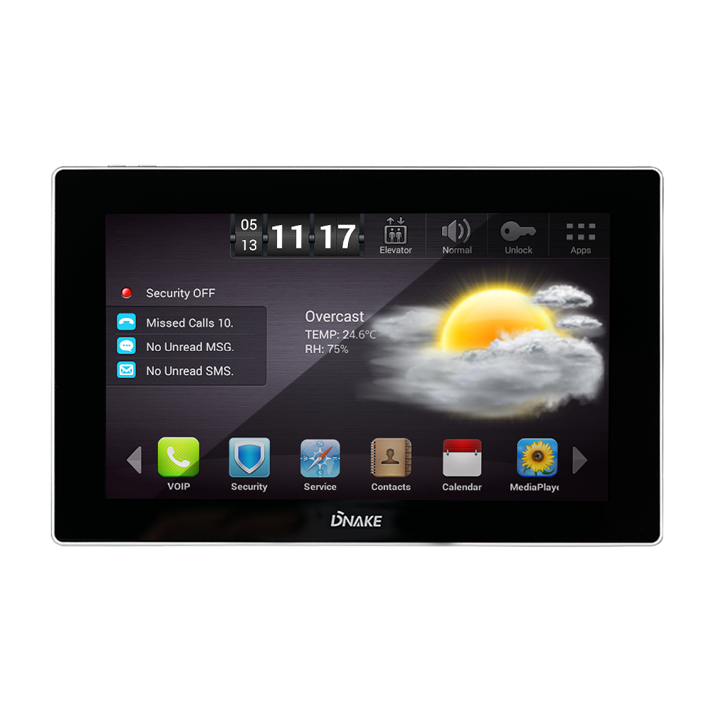 Villa Intercom - 10.1” Android Indoor Monitor – DNAKE