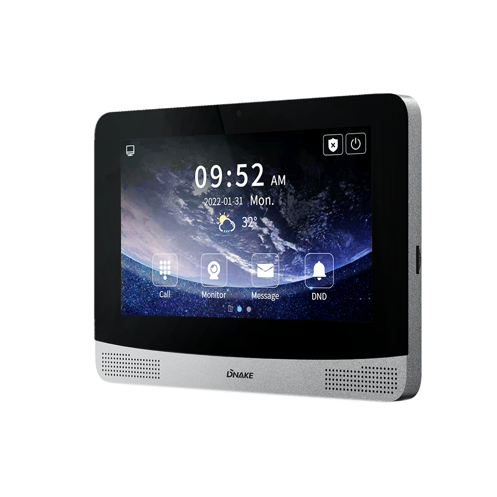 Wire Intercom - 7” Android 10 Indoor Monitor – DNAKE Featured Image