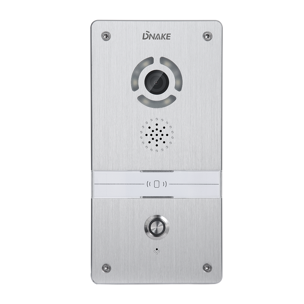 Cheapest Price Multi-tenant Intercom - 1-button SIP Video Door Phone  – DNAKE