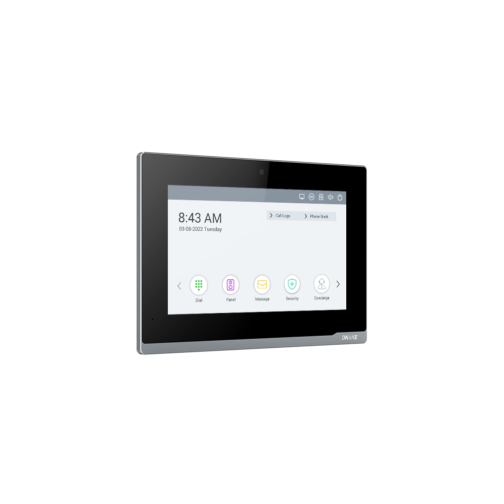 OEM/ODM Factory Android Door Camera System - 7” Linux-based Indoor Monitor – DNAKE Featured Image