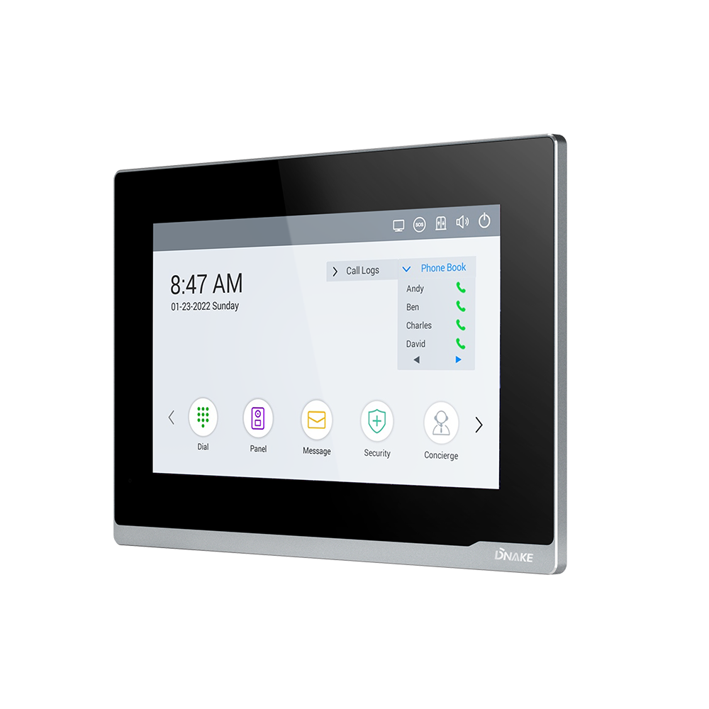 Wireless Intercom Doorbell - 7” Linux-based Indoor Monitor – DNAKE Featured Image