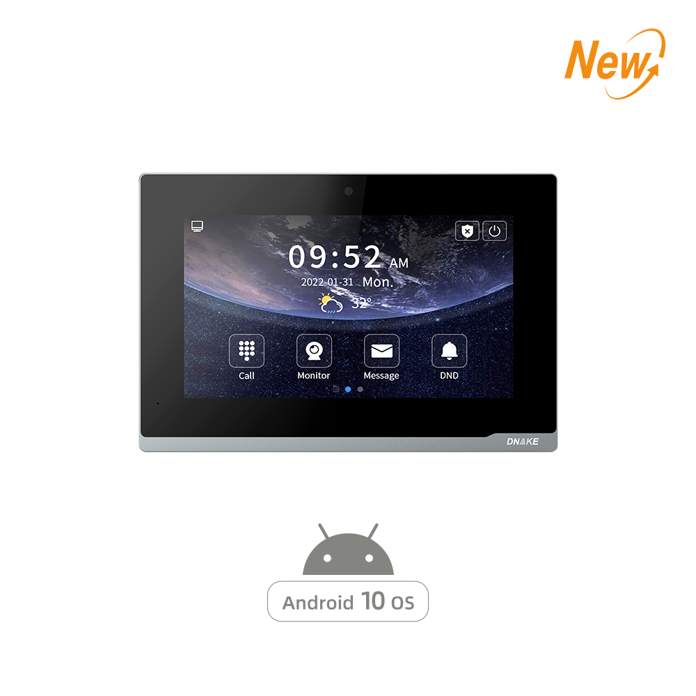 Manufactur standard Linux Wall Panel -
7” Android 10 Indoor Monitor – DNAKE