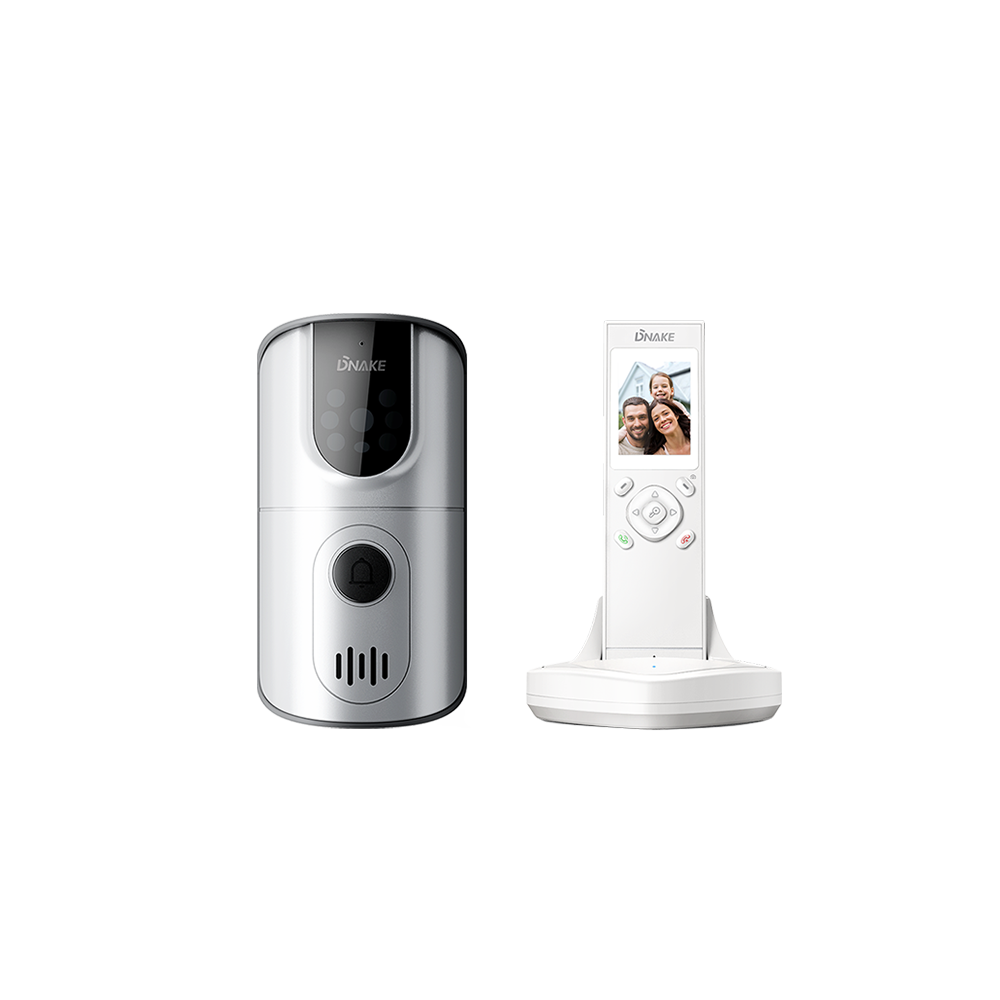 Factory Cheap Hot Wireless Door Entry System -
Wireless Doorbell Kit – DNAKE