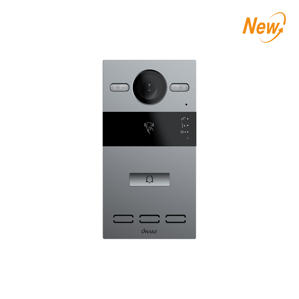 Chinese wholesale SIP Door Access Control - 1-button SIP Video Door Phone  – DNAKE