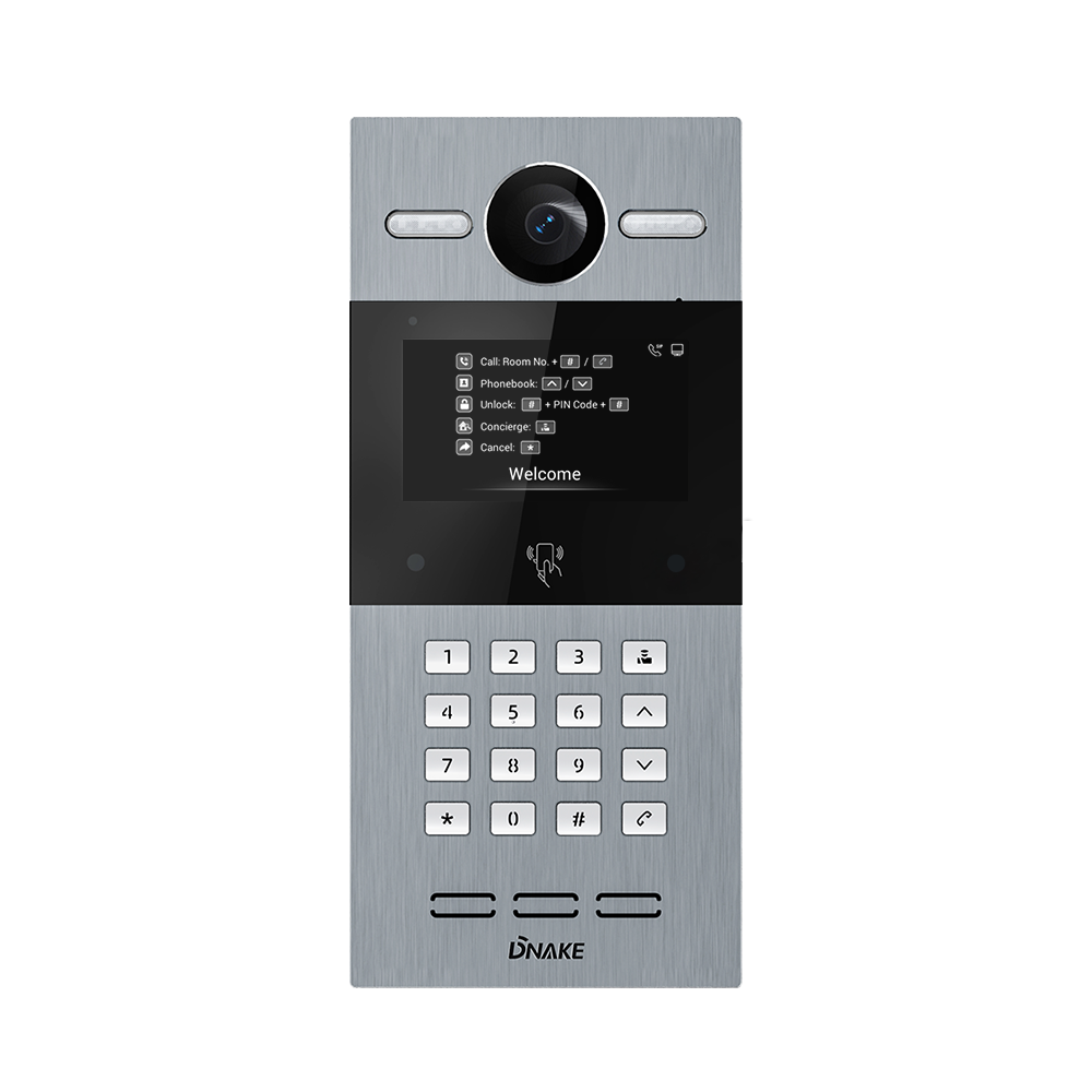 SIP-based Intercom - 4.3” SIP Video Door Phone – DNAKE Featured Image