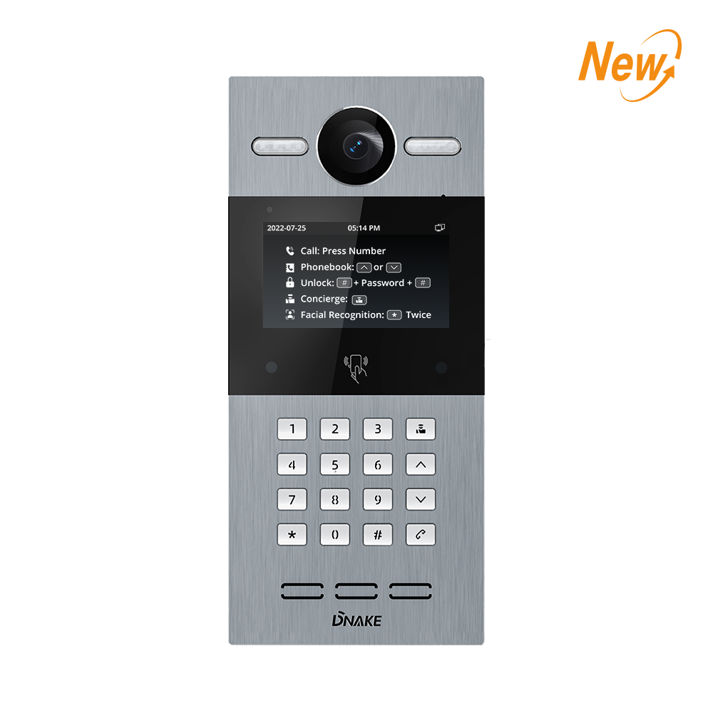 Ip Based Access Control -
4.3” Facial Recognition Android Door Phone – DNAKE