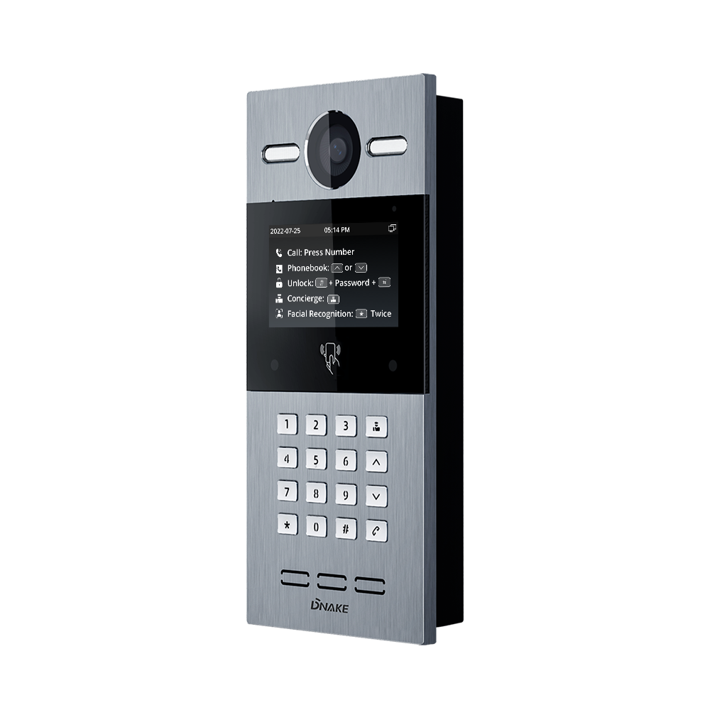 Ip Based Access Control - 4.3” Facial Recognition Android Door Phone – DNAKE Featured Image